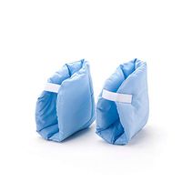 Fushida Heel Cushion Protector Pillow, Feet Protectors for Pressure Sores,High Elastic Sponge Heel Cushion Protedtors, Heel Cushion Inserts(Azure, FYH022)