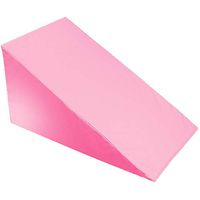 24” X 24” X 7” Bed Wedge Cover – Wedge Pillow Replacement Cover with Zipper - 100% Cotton Replacement Pillowcase for Bed Wedges - Universal Fit for Wedges Up to 27” Wide - 24” X 24” X 7” - Soft Pink