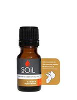 SOiL Organic Ginger Essential Oil (Zingiber Officinale) - 100% Pure and Natural - Certified Organic - Single Ingredient - Vegan - Non GMO - 10ml