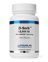 Douglas Laboratories - D-Sorb - Vitamin D3 in a Patented, Naturally Self-Assembling Nano-Colloid System for Enhanced Absorption - 30 Capsules
