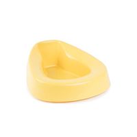 Bed Pan, Gold, Large, Commode Style, Stackable, Disposable 25 pk