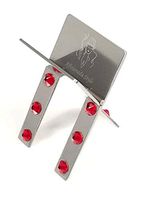 Aficionada Style Cigar Seat with Light Siam Swarovski Crystals