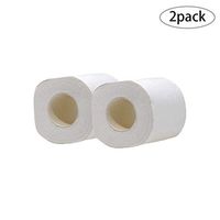 10 Rolls Classic Clean Toilet Tissue 3 Ply Toilet Paper Clean Toilet Tissue Roll Paper Towels Household Toilet Bathroomb Kitchen Paper Tissues Rolls (2 Rolls-4 Ply)