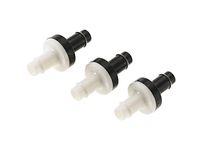 Enema Tubing Check Valve - 3 Pack - Universal Fit - Creates 1 Way Flow in Your Enema Tubing - Keeps Tubing Hygienic