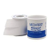 Medi-First Tri-Cut Adhesive Waterproof Tape 5 Yard Roll (5 Rolls)