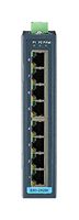 ADVANTECH EKI-2528I-BE Switch, 8 Ports, Industrial, Unmanaged Fast Ethernet, DIN Rail/Wall, RJ45 x 8, 10Mbps, 100Mbps