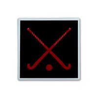 Contact Lens Box Holder Container Case Storage Eyecare Kit -Hockey Lover Gift