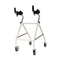 LJHHH Folding Rollator Walker,Lightweight Walking Frame,Elderly Walker Portable Non-Slip Drop-Proof Walker,Bearing Capacity Up to 100Kg