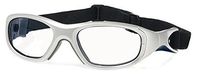 Liberty Sport F8 Morpheus 3 Eyeglasses Satin Silver 3 Optical Frame (A-55 B-39.0 DBL-20 w/ Lenses)