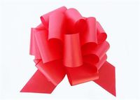 8"Large Red Pull Bow (10 Pieces)