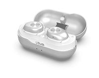 U Buds by Fashionit Wireless Bluetooth Headphones Superior Sound Built-in Microphone (Silver)