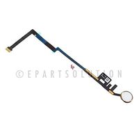 ePartSolution_Gold Home Button Module Menu Key Button Flex Cable Ribbon Connector for iPad 6 6th Gen 2018 Ver. A1893 A1954 Replacement Part