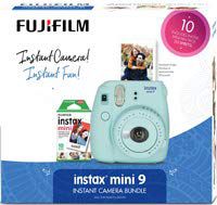 Fujifilm instax mini 9 Holiday Bundle (Ice Blue)