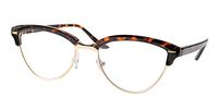 SOOLALA Womens Mens Fashion Designer Semi-rimless Cat Eye Reading Glasses, Leopard, 2.25x