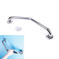 XIHAA Wall Mount Bathroom Grab Bars,304 Stainless Steel Toilet Bathtub Handrail Chromed, for Elderly Safety Helping Handle Toilet Bathtub Handrail