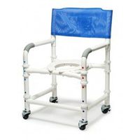Lumex PVC Knockdown Shower Chair-Teal