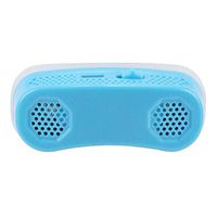 Amawo Electric Silicone Anti-snoring Nose Breathing Apparatus Guarding Sleep Assisted Mini snoring Device to Reduce snoring Spacecraft (Color : Blue)