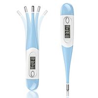 2020 Updated Digital Thermometer Oral Thermometer for Fever Body Temperature by Oral, Rectal & Underarm-Clinical Professional Thermometer 20S Rapidly Tests Fever for Baby, Child,Adult & Pet