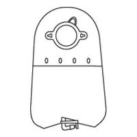 (BX) SUR-FIT Natura Standard Urostomy Pouch