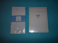 Clairfontaine Writing Paper and Envelope Set Ref 6/120 Velin Blanc 148 x 210 and 25 Envelopes Ref 992/5 4 3/8" x 8 5/8" Peel Off Seal 25 lb