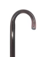 Classy Walking Canes CWC5003517 1 in. Premium Finish Crook Cane in Rosewood 36 inches, Wooden Walking Stick with Rubber Tips. Functional Grip