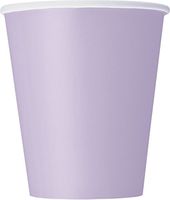 9oz Lavender Paper Cups, 8ct