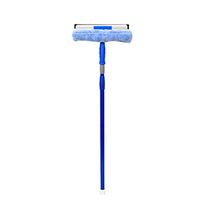 THBEIBEI Aluminum All-Purpose Squeegee Telescopic For Bathroom Floor Kitchen Mirror Car Window Glass Cleaning Tool Blue 13526cm