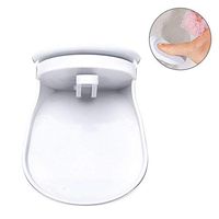 KOBWA Mini Practical Bathroom Shower Foot Rest Hair Scraping Pedal Shaving Leg Step Aid Grip Holder Non Slip Pedal Step Suction Cup