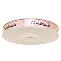 XKSIKjian's Gift Wrapping Supplies, 25 Yard Printed Handmade Ribbon Colored Romantic Wrap Rope Cake Box Wedding Festival Birthday Party DIY Gift Wrap Decor - Pink