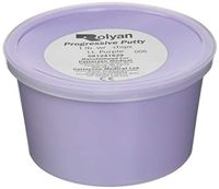 Sammons Preston Progressive Putty for Physical Therapeutic Hand Exercises, Flexible Putty for Finger and Hand Recovery and Rehabilitation, Occupational Therapy, 1 Pound, With 24 Progress Chips