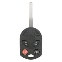 KEY FOB OVERSTOCK 5 Button Replacement for FORD FUSION & EXPLORER Keyless Entry Remote w/Uncut Emergency Insert Key OUCD6000022