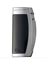 Colibri Enterprise 3 Triple Jet Lighter with Steel Punch Black