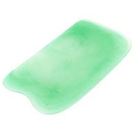 uxcell Faux Jade Beauty Skin Scraping Board Gua Sha Massage Massager Green