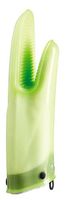 Mastrad Silicone Oven Mitt With Cotton Lining For Maximum Comfort - Triple Heat Resistant and Waterproof - Green