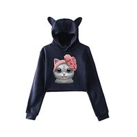 Women Casual Sport Sweatshirt Long Sleeve Hooded Pullover Sweater Dress Lightweight Tops Blouse