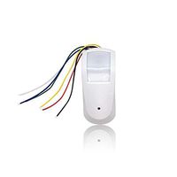 Wired Passive Infrared Detector Small Curtain PIR Motion Sensor for House Security Indoor Burglar Alarm