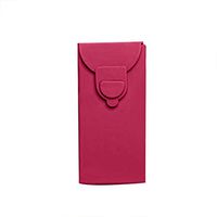 Reusable Tissue Pack Portable Handkerchief Bag Facial Tissue Pack Silicone 6 in 1 with Case (Red)