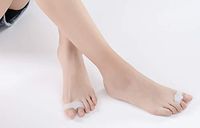 Gel Toe Spacers, Separators, Bunion Corrector for Hallux Valgus 2 Pairs 4 pcs