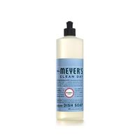 MRS Meyers Clean Day Dish Soap, Liquid Bluebell, 16 Ounce (Pack of 6)