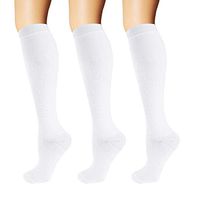 3/5 Pairs Compression Socks Women & Men - Best Medical,Nursing,Hiking,Travel & Flight Socks-Running & Fitness