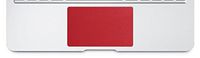 BingoBuy 5-Pack Trackpad Touchpad Area Decorative Cover Skin Protector Sticker for 13.3" MacBook Pro Without Retina Display Model No. A1278 (Shimmery red)