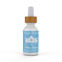 Hemp Oil Drops | 500mg Natural Hemp Extract | Organic MCT Oil Tincture for Stress, Anxiety, and Pain Relief