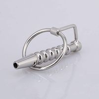 GLUSa Male Stainless Steel Pênn`is Plug Ur`êthral Sound Dilat`or Rods - Silver Jeans