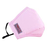 Roisay Dustproof ᴍᴀsᴋ,Washable and Reusable Safety Face ᴍᴀsᴋ,Air Purifying Personal Protection Ʀespirator Pollution Filter Cotton Mouth Cover for Outdoor (Pink)