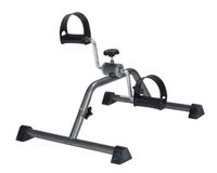 Exercise Peddler with Attractive Silver Vein Finish, Ships Knocked Down, Lot of 1