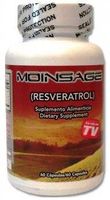 Moinsage Resveratrol 60 Capsules