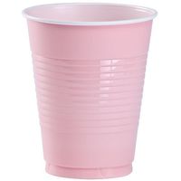 Party Dimensions 82662 16 Count Plastic Cup, 18-Ounce, Pink
