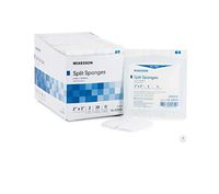 Medi-Pak Performance Plus Split Sponges - High Absorbency - 2x2 - 70/ea