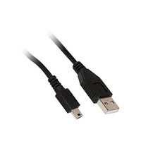 10-Feet USB 2.0 A Male to Mini-B Male - Black