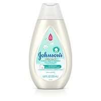 JOHNSON'S Cotton Touch Newborn Baby Wash & Shampoo, Made with Real Cotton 6.8 oz